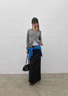 [MADE] Buduri Round Long Knit Cardigan