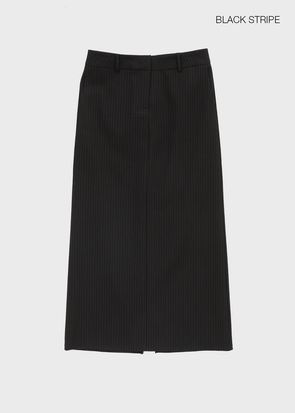 [MADE] Hiku Semi Low-Waist Maxi Long Skirt