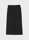 [MADE] Hiku Semi Low-Waist Maxi Long Skirt