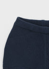 Unfold Wool Knit Elastic Waist Shorts