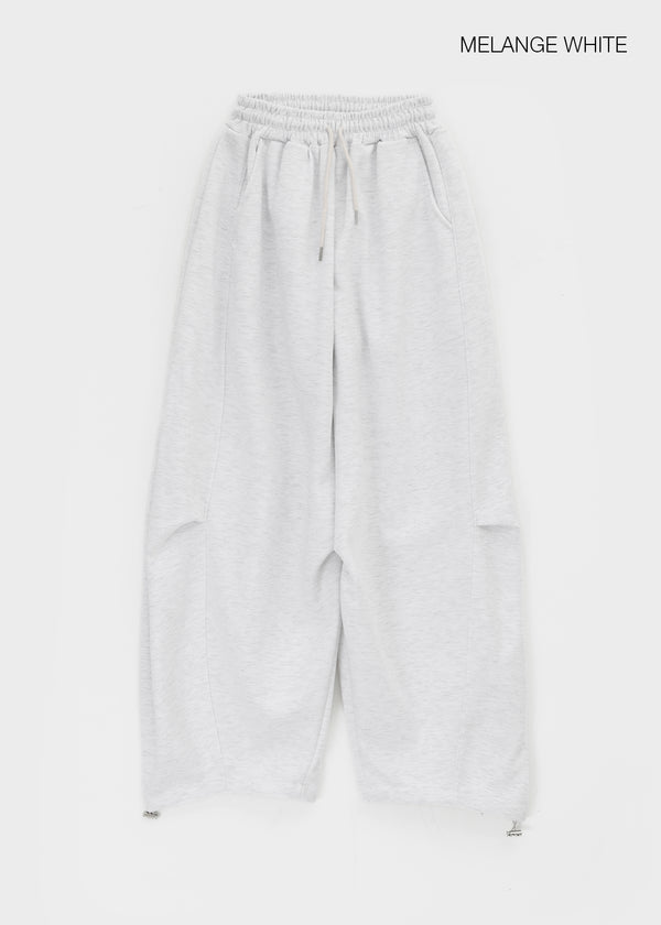 (UNISEX) Absorb Wide Elastic String Pants