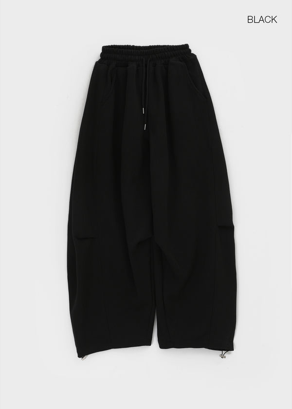 (UNISEX) Absorb Wide Elastic String Pants