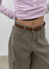 Bespo Bermuda Cargo Pants (Belt Set)