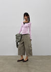 Bespo Bermuda Cargo Pants (Belt Set)
