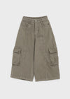 Bespo Bermuda Cargo Pants (Belt Set)