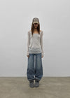 [MADE] Glot Low-Waist Straight Denim Pants