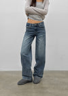 [MADE] Glot Low-Waist Straight Denim Pants