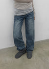 [MADE] Glot Low-Waist Straight Denim Pants