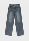 [MADE] Glot Low-Waist Straight Denim Pants
