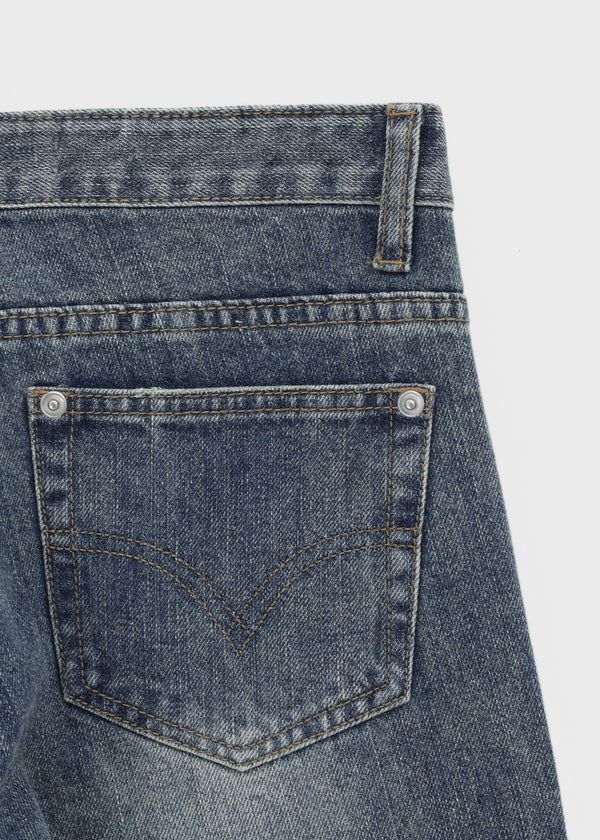 [MADE] Glot Low-Waist Straight Denim Pants
