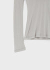 Rochem Deep V-Neck Hooded Long Sleeve Tee