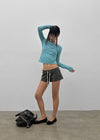 [MADE] Celity Low-Waist Elastic Shorts