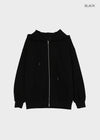 (UNISEX) Vibe Loose Fit Two-Way Zip-Up Hoodie