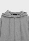 (UNISEX) Vibe Loose Fit Two-Way Zip-Up Hoodie