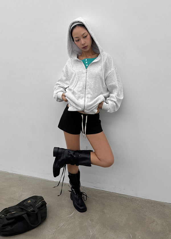 [MADE] Celity Low-Waist Elastic Shorts
