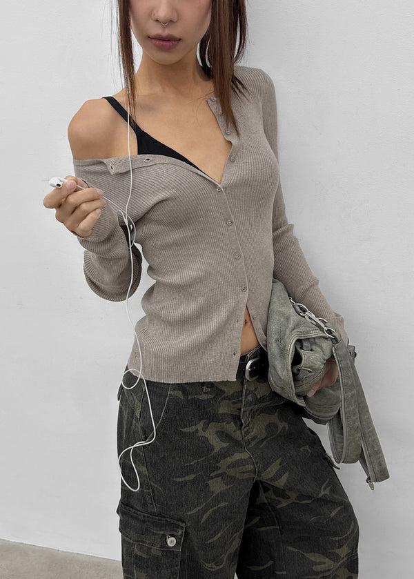[MADE] Soflene Wool Round Neck Cardigan
