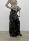 This Man Camo Wide Cargo Pants (Belt Set)