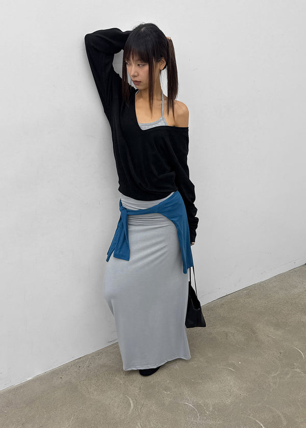 [MADE] Budri Deep V-Neck Knit