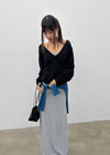 [MADE] Budri Deep V-Neck Knit