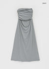 Trog shirred long skirt