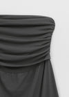 Trog shirred long skirt