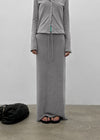 [MADE] Mibel Knit-like Maxi Long Skirt