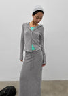 [MADE] Mibel Knit-like Maxi Long Skirt