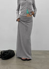 [MADE] Mibel Knit-like Maxi Long Skirt