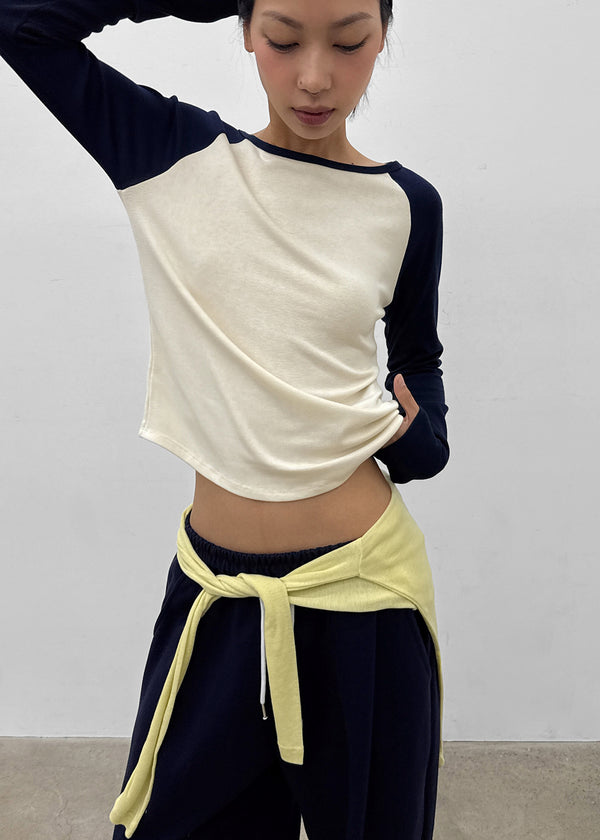 [MADE] Grande Soft Raglan Long Sleeve Tee