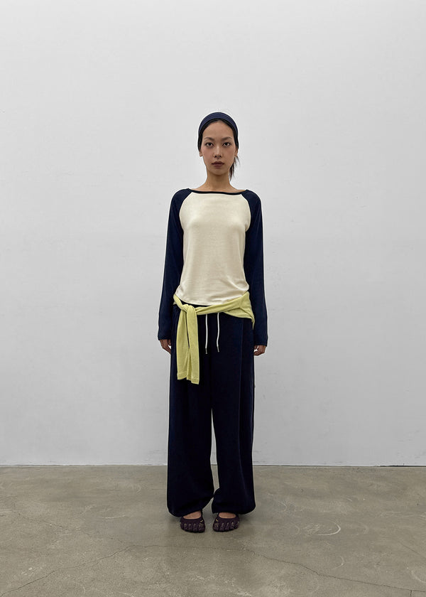 [MADE] Grande Soft Raglan Long Sleeve Tee
