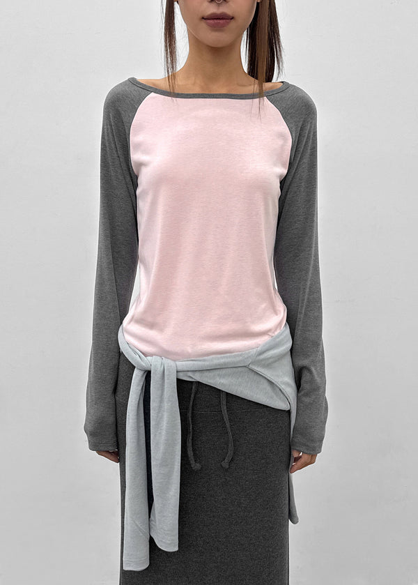 [MADE] Grande Soft Raglan Long Sleeve Tee