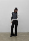 [MADE] Hiku Semi Low-Waist Bootcut Slacks