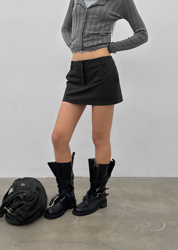 [MADE] Hiku Semi Low-Waist Skirt Pants