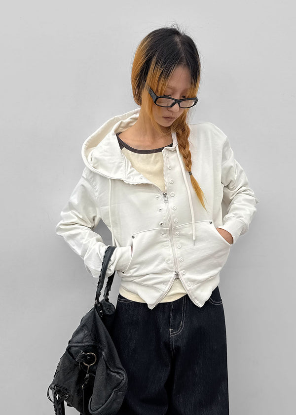 Dez Button Hoodie