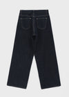 [MADE] Odelli Raw Wide Denim Pants