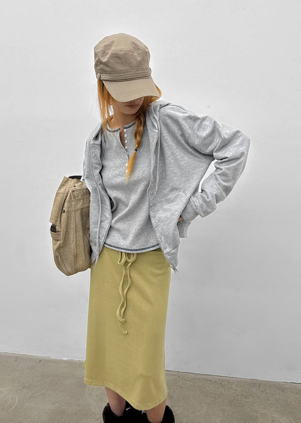 Dez Button Hoodie