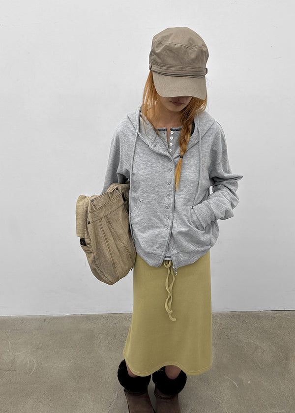 Dez Button Hoodie