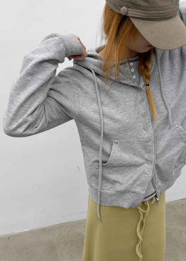 Dez Button Hoodie