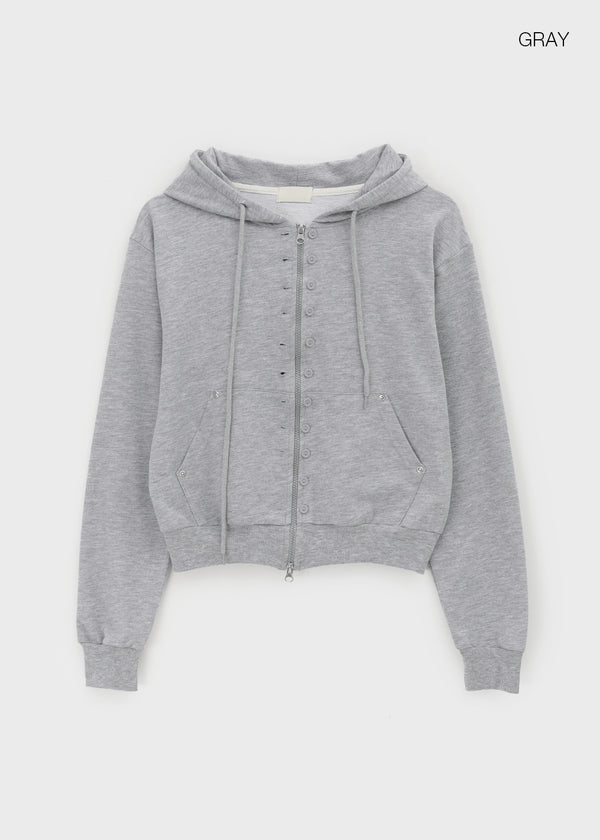 Dez Button Hoodie