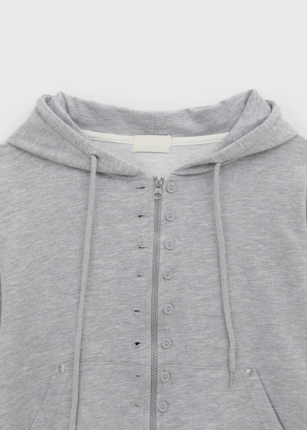 Dez Button Hoodie