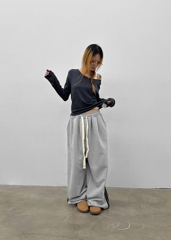 (UNISEX) Derby Track Elastic Pants