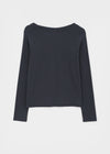 [MADE] Berun Wide Neck Long Sleeve Tee