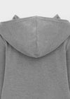 [MADE] Mibel Knit-like Hooded Snap Cardigan