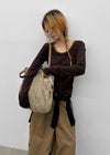 [MADE] Bassini Layered U-Neck Knit
