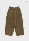 Poe Solid Cargo Pants