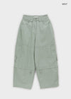 Poe Solid Cargo Pants