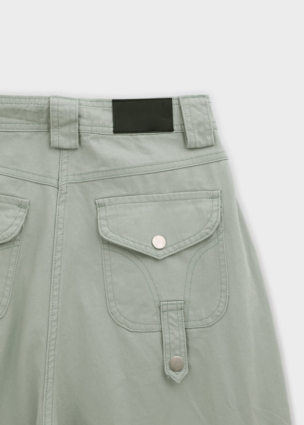 Poe Solid Cargo Pants