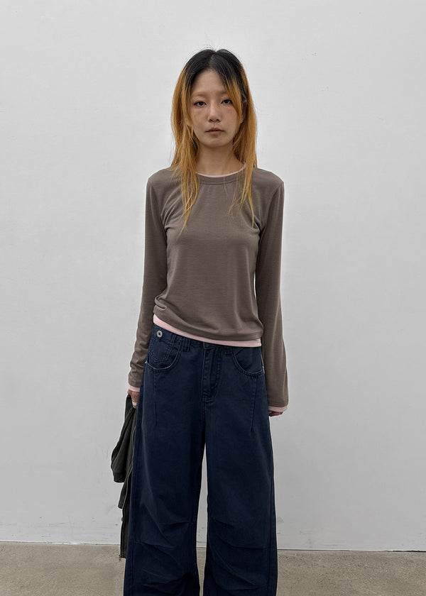 [MADE] Turon Layered Long Sleeve Tee