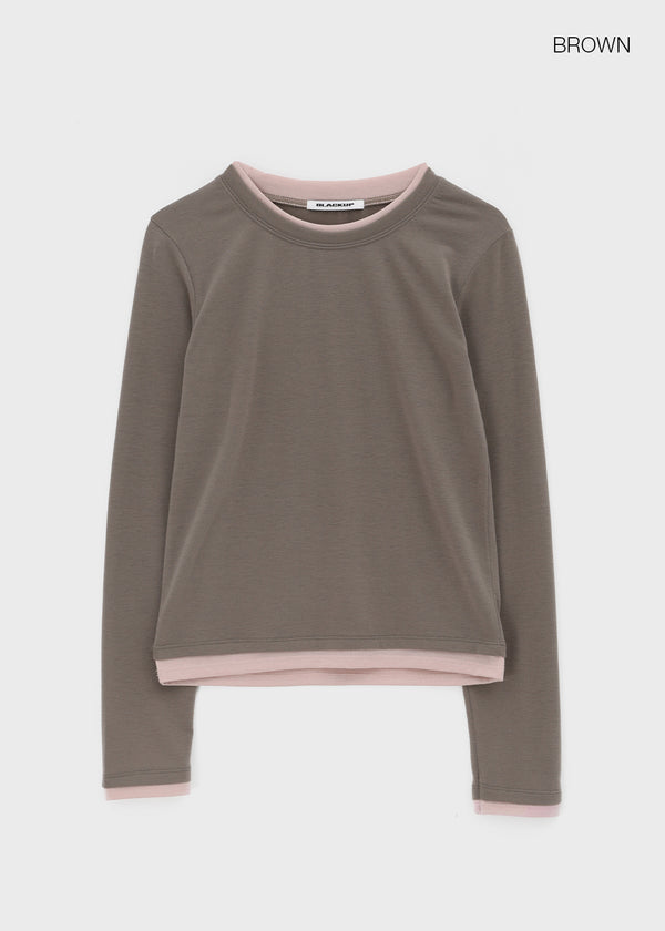 [MADE] Turon Layered Long Sleeve Tee