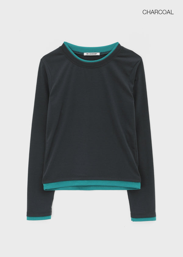 [MADE] Turon Layered Long Sleeve Tee